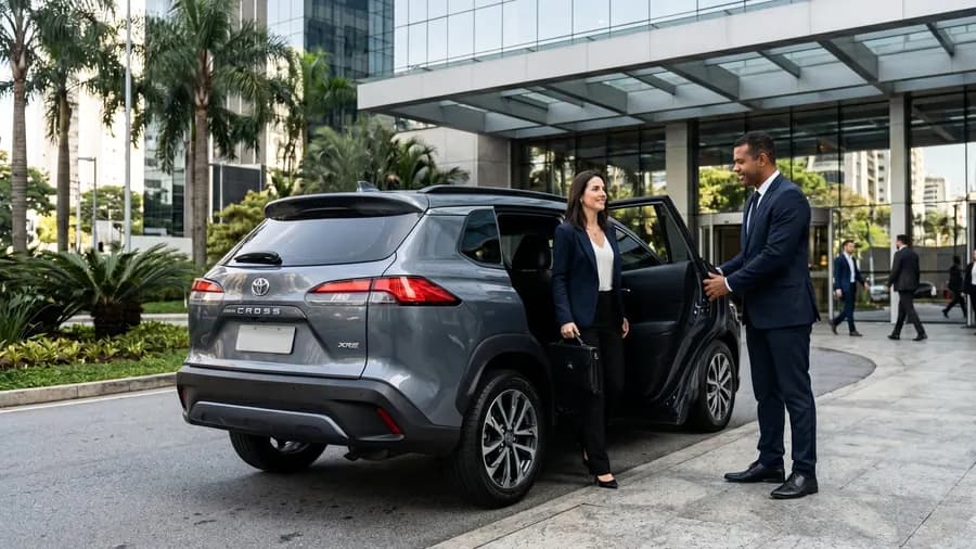 Transfer executivo aeroporto para hotel em Londrina